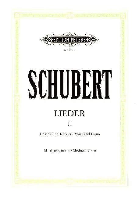 Cover: 9790014002428 | Lieder 2 | Franz Schubert | Taschenbuch | 252 S. | Deutsch | 2001