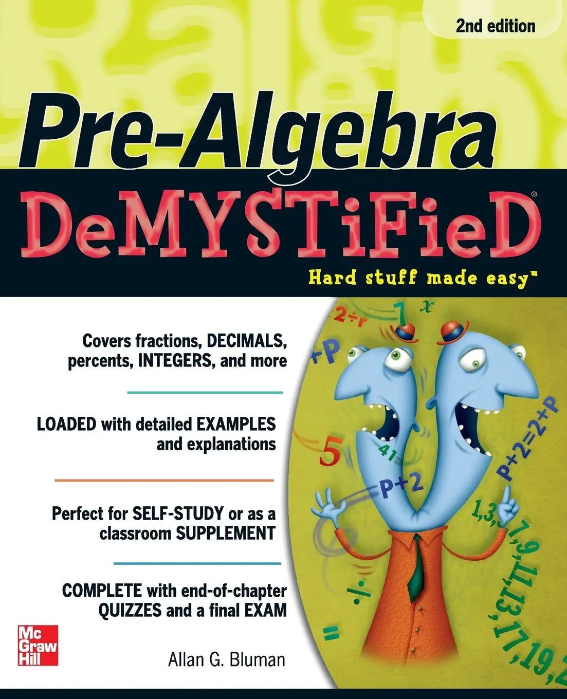 Cover: 9780071742528 | PRE-ALGEBRA DEMYST 2E | Bluman | Taschenbuch | Kartoniert / Broschiert