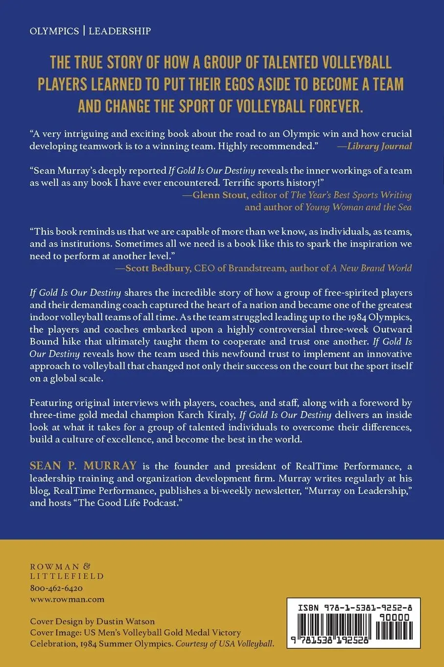 Rückseite: 9781538192528 | If Gold Is Our Destiny | Sean P. Murray | Taschenbuch | Englisch