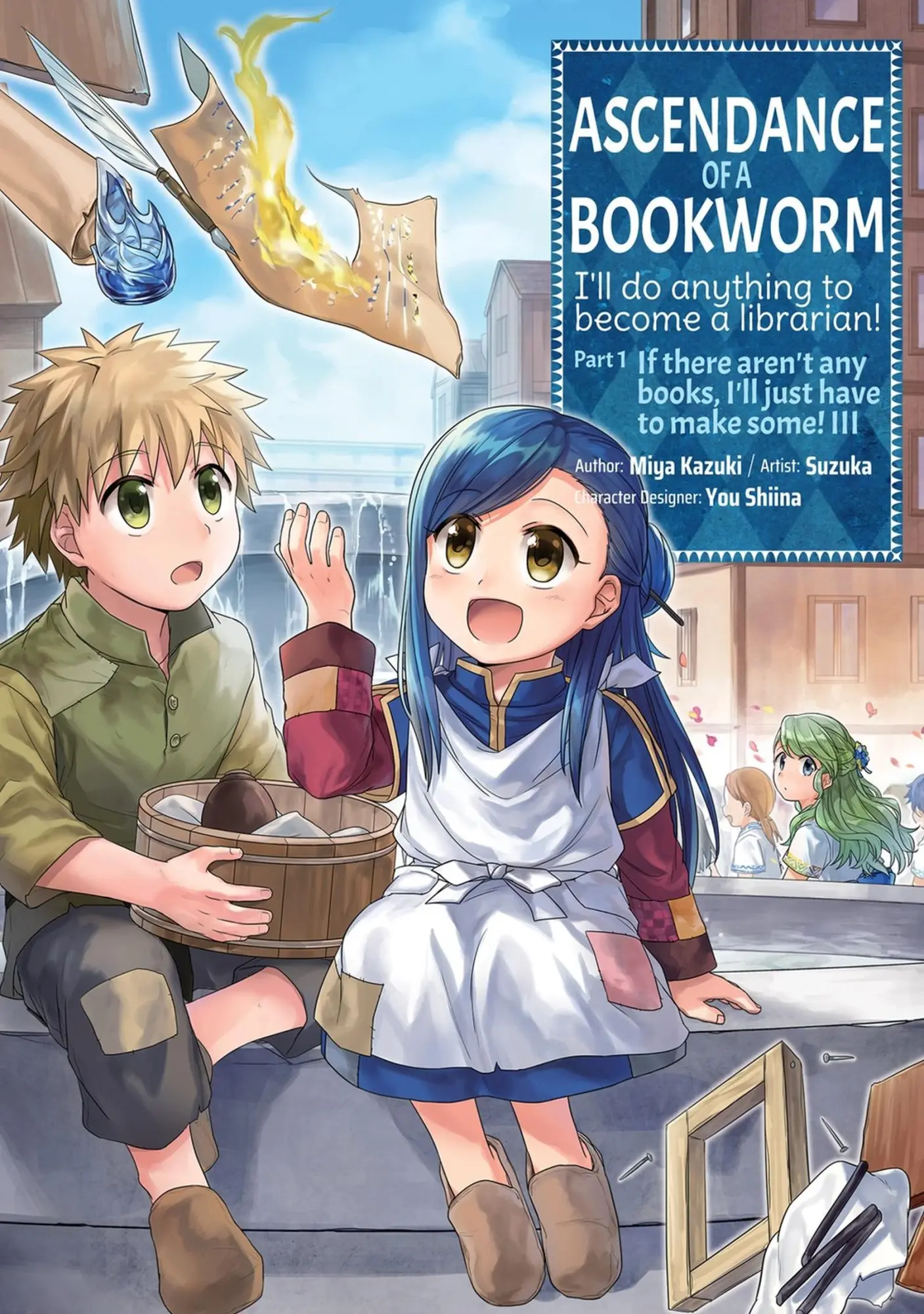 Cover: 9781718372528 | Ascendance of a Bookworm (Manga) Part 1 Volume 3 | Volume 3 | Kazuki