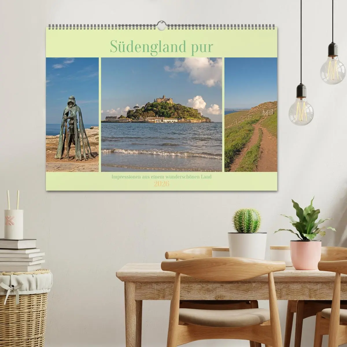Bild: 9783457572528 | Südengland pur (Wandkalender 2026 DIN A2 quer), CALVENDO...