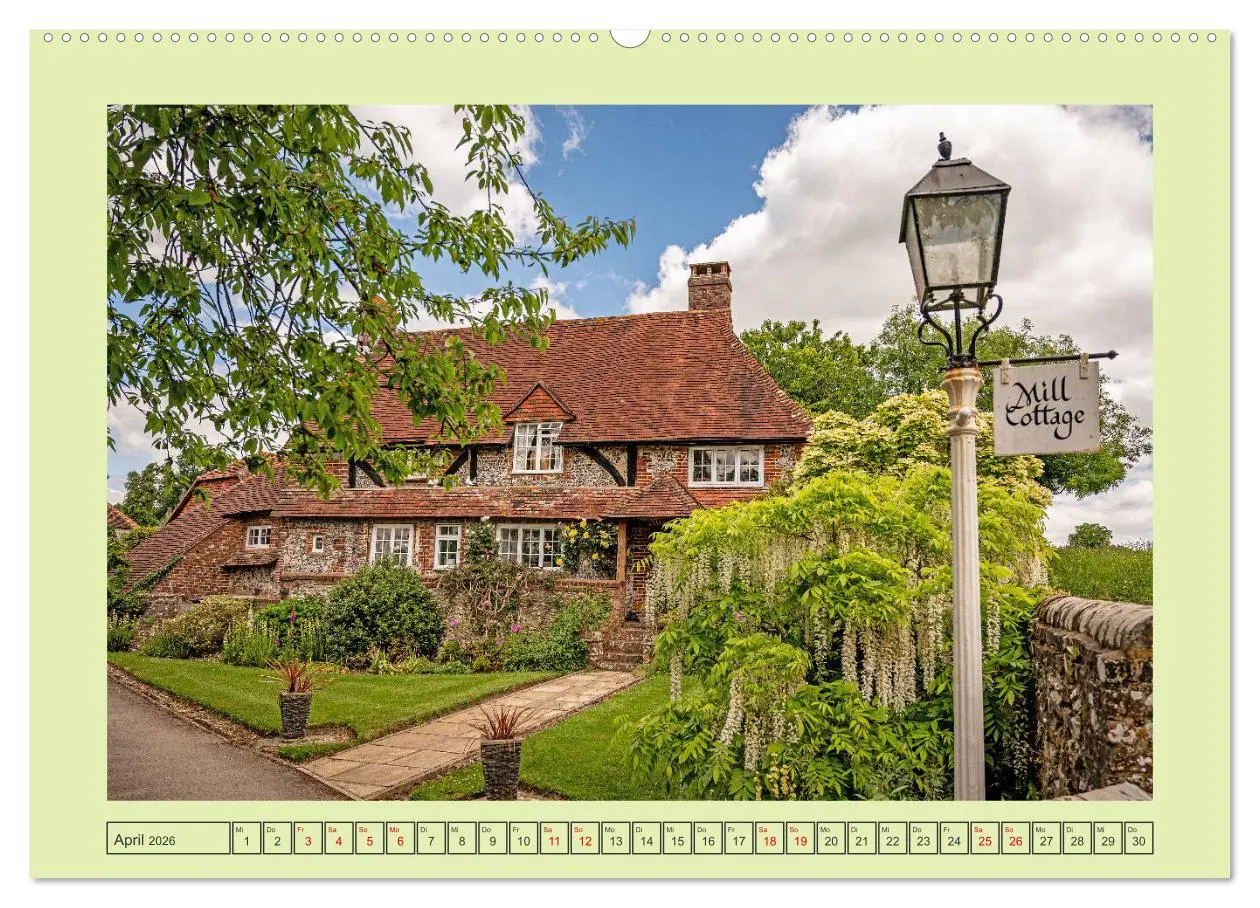 Bild: 9783457572528 | Südengland pur (Wandkalender 2026 DIN A2 quer), CALVENDO...