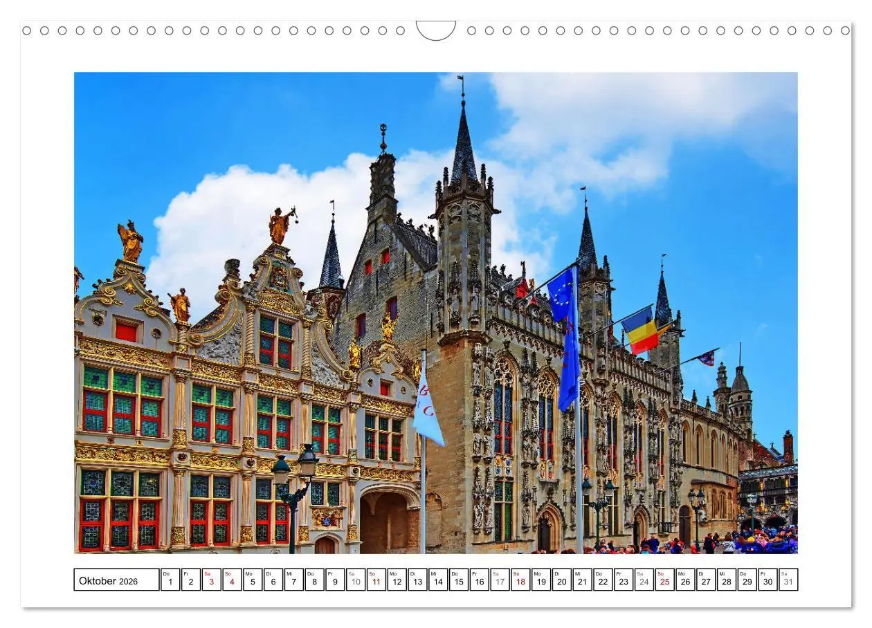 Bild: 9783457642528 | Zwei belgische Pralinen Brügge und Gent (Wandkalender 2026 DIN A3...