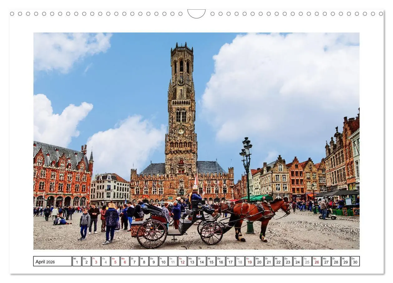 Bild: 9783457642528 | Zwei belgische Pralinen Brügge und Gent (Wandkalender 2026 DIN A3...