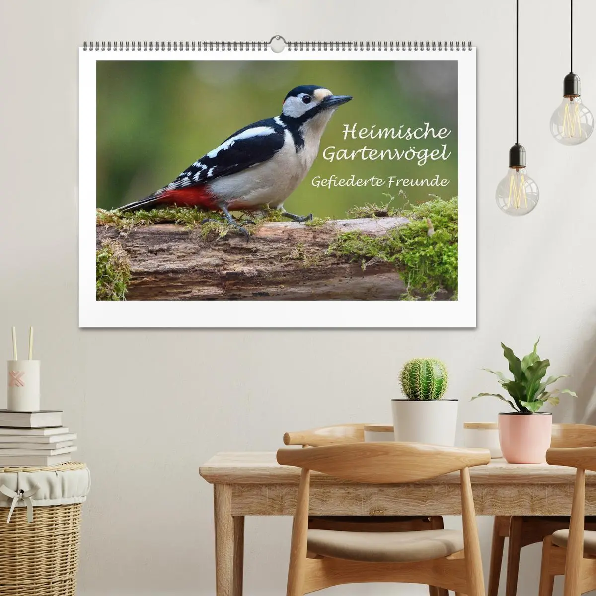 Bild: 9783457952528 | Heimische Gartenvögel - Gefiederte Freunde (Wandkalender 2026 DIN...