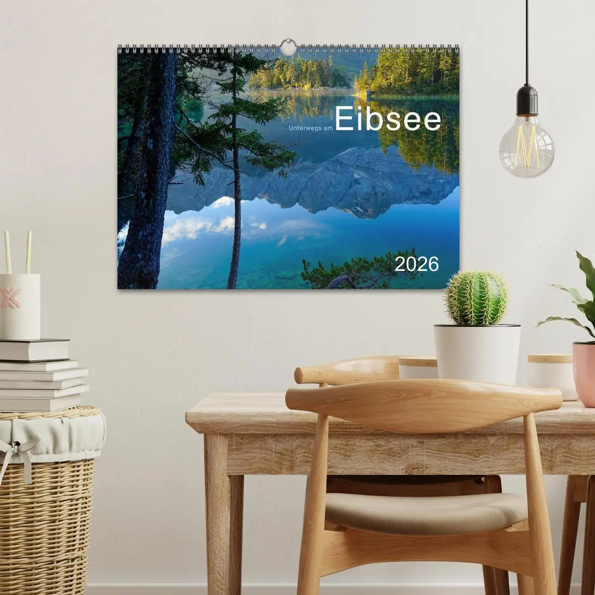 Bild: 9783516042528 | Unterwegs am Eibsee (Wandkalender 2026 DIN A3 quer), CALVENDO...