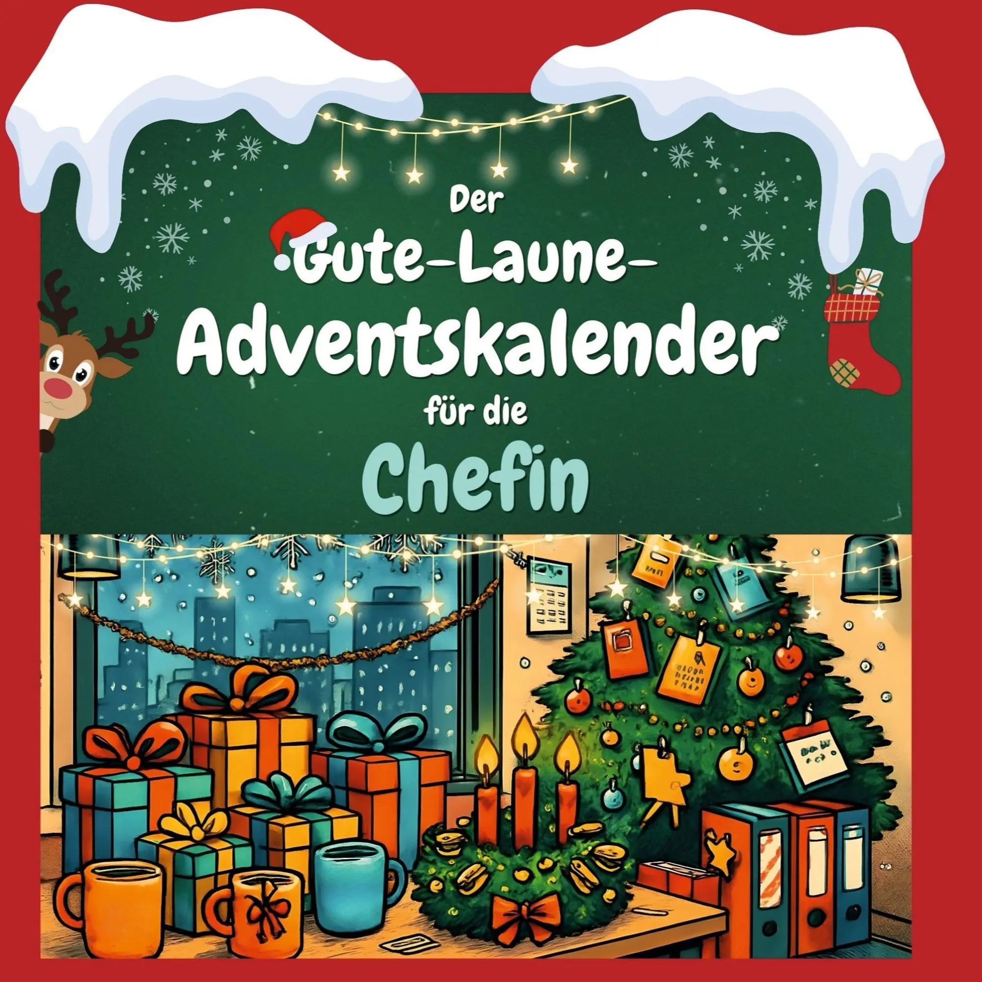 Cover: 9783695312528 | Der Gute-Laune-Adventskalender für die Chefin | Anton Meyer | Buch