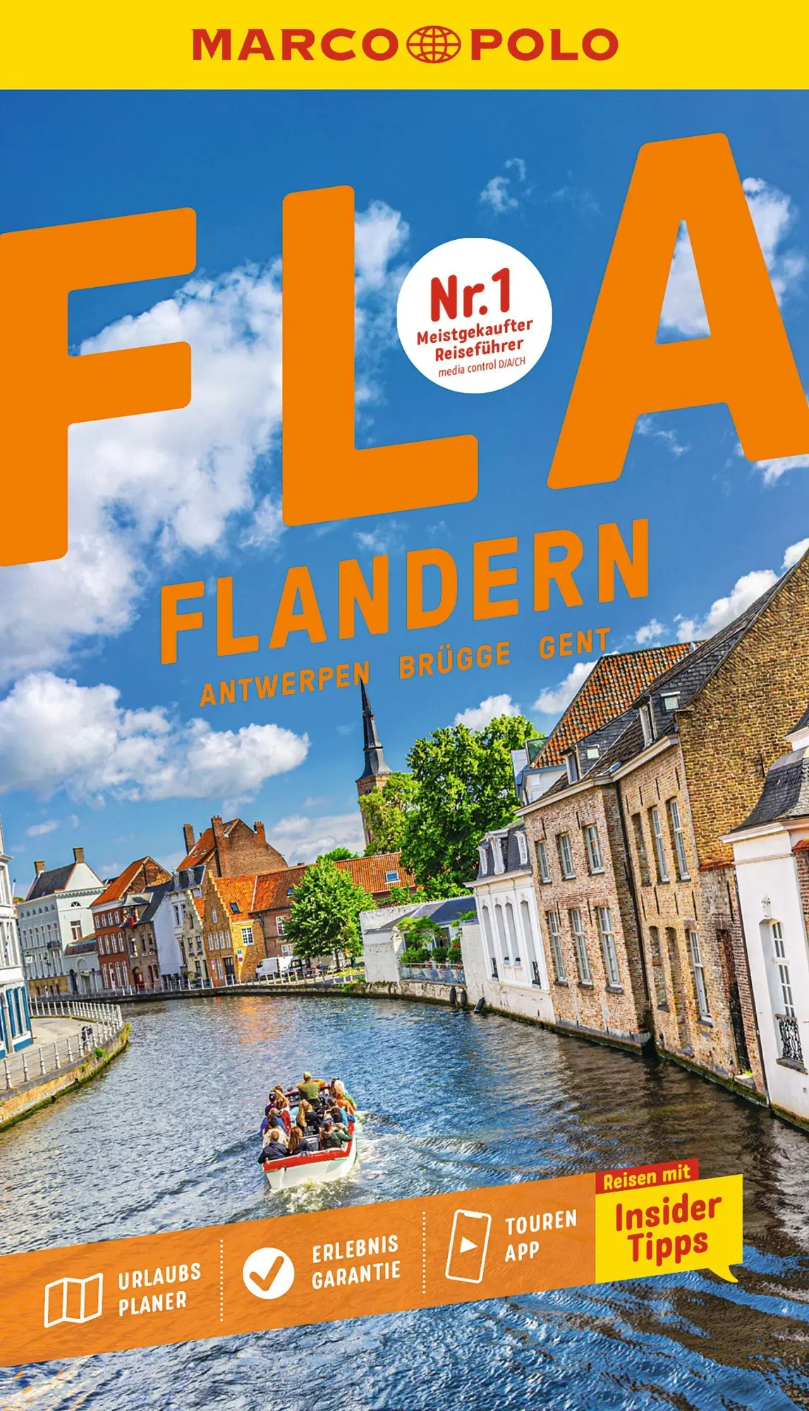 Cover: 9783829742528 | MARCO POLO Reiseführer Flandern, Antwerpen, Brügge, Gent | Taschenbuch