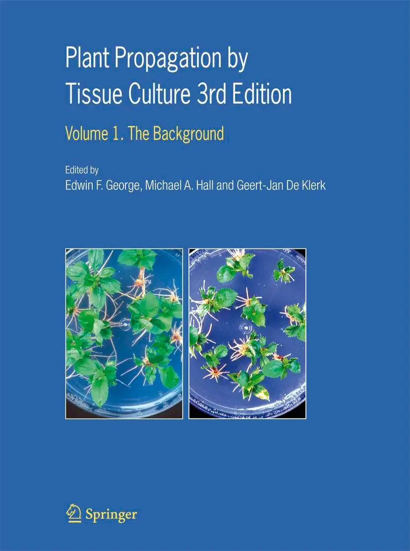 Cover: 9789048172528 | Plant Propagation by Tissue Culture | Volume 1. The Background | Buch