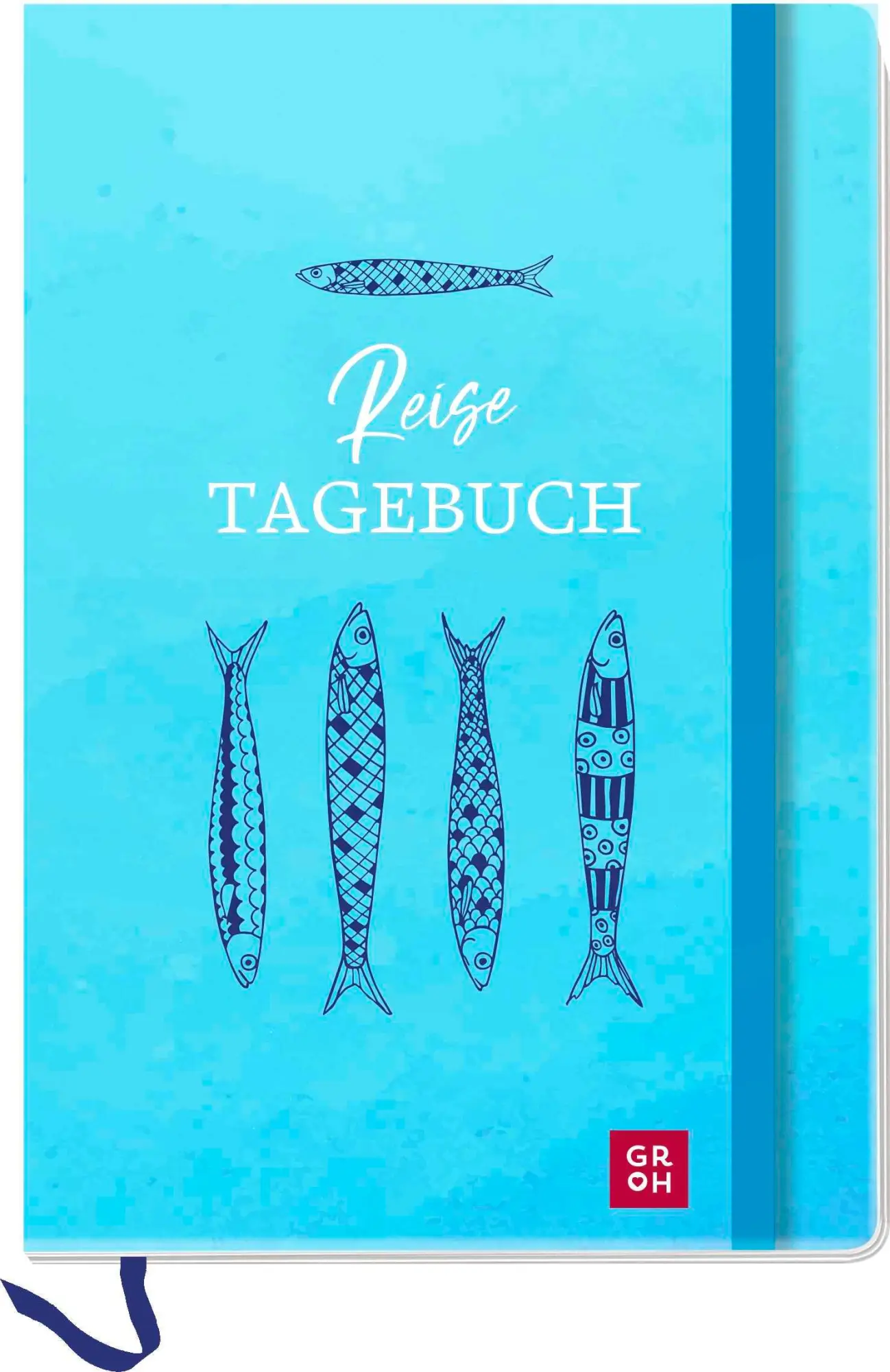Cover: 4036442012628 | Reisetagebuch (Fische) | Groh Verlag | Notizbuch | 96 S. | Deutsch