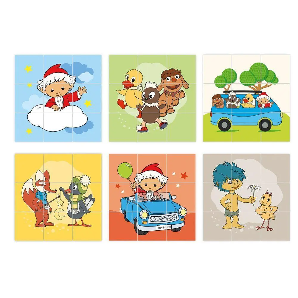 Bild: 4251901512628 | Unser Sandmännchen Bilderwürfel aus Holz 6x9 Teile | KG | Spiel | 2026