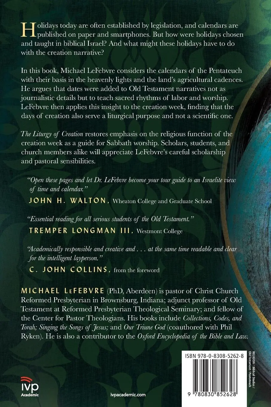 Rückseite: 9780830852628 | The Liturgy of Creation | Michael Lefebvre | Taschenbuch | Englisch