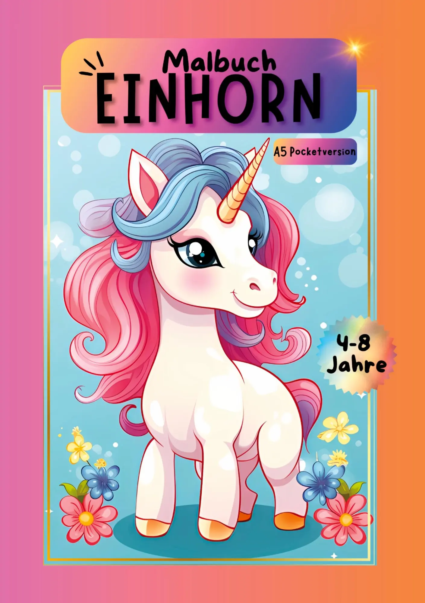 Cover: 9783384062628 | Einhorn Malbuch | Nora Milles (u. a.) | Taschenbuch | 68 S. | Deutsch