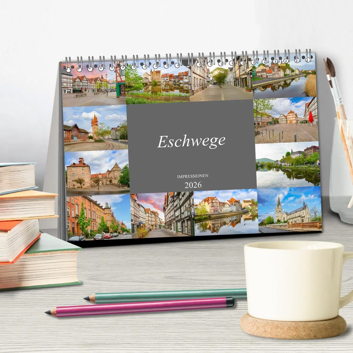 Bild: 9783457632628 | Eschwege Impressionen (Tischkalender 2026 DIN A5 quer), CALVENDO...