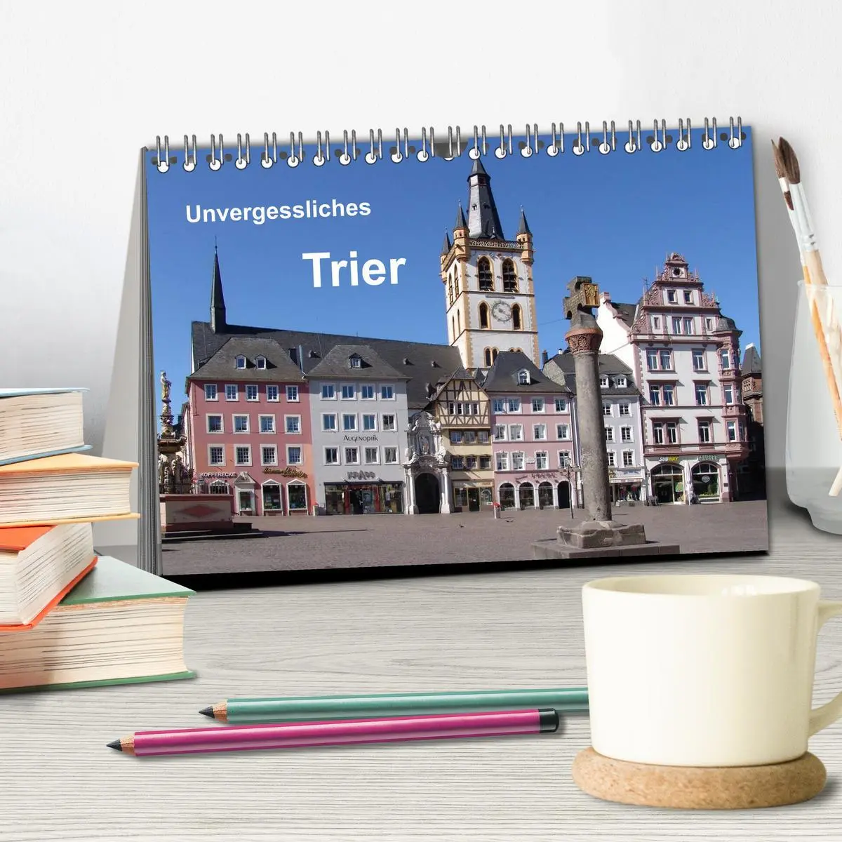 Bild: 9783516032628 | Unvergessliches Trier (Tischkalender 2026 DIN A5 quer), CALVENDO...