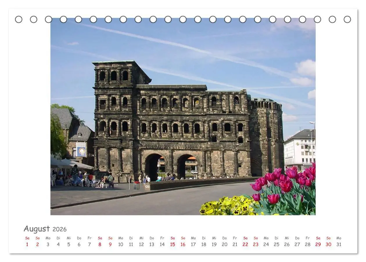 Bild: 9783516032628 | Unvergessliches Trier (Tischkalender 2026 DIN A5 quer), CALVENDO...