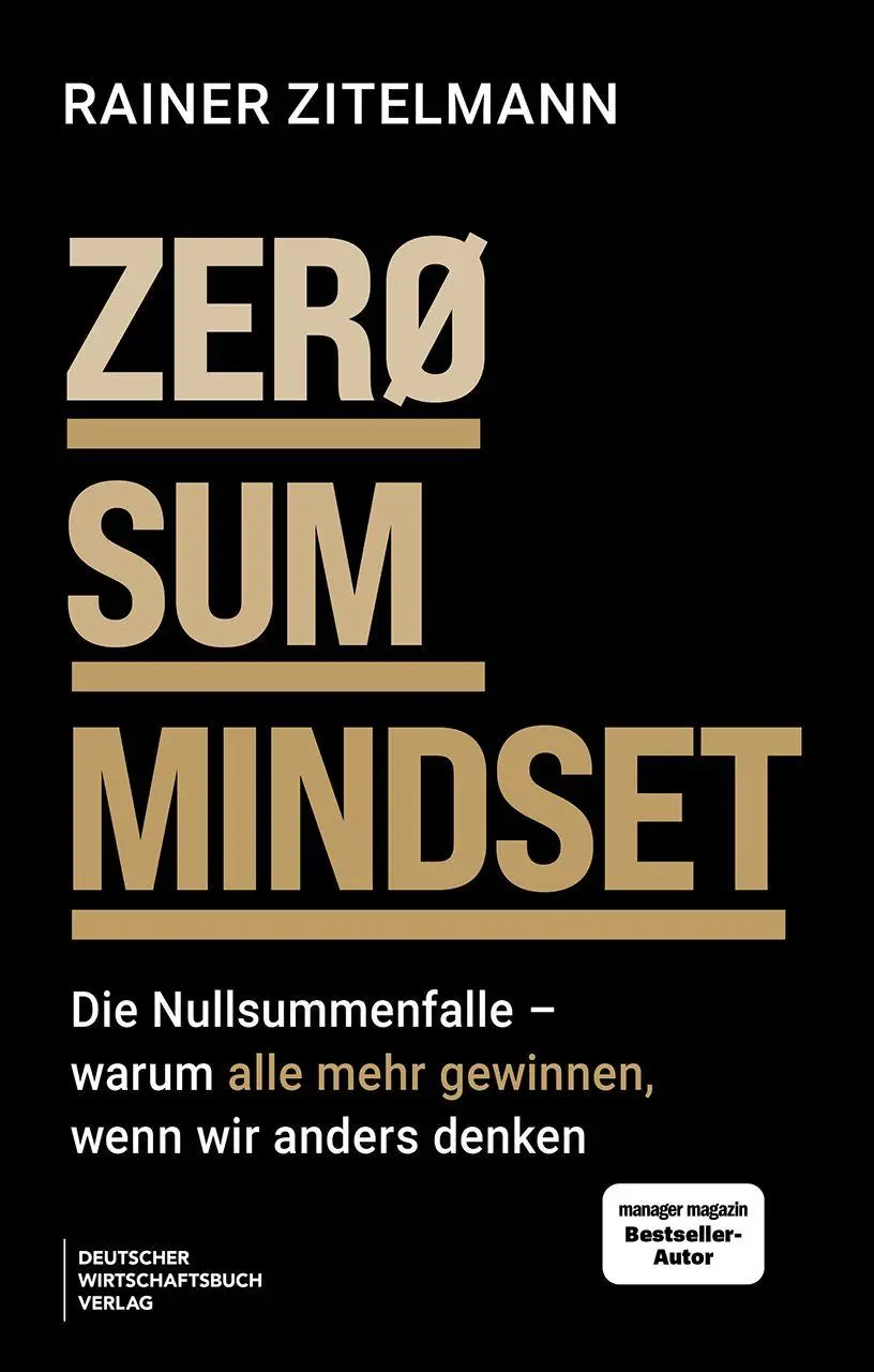 Cover: 9783690662628 | ZERO SUM MINDSET | Rainer Zitelmann | Taschenbuch | 224 S. | Deutsch