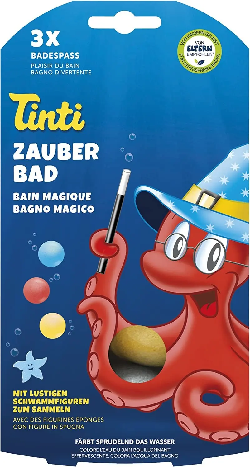 Cover: 4030651042728 | Tinti 15000504 - Zauberbad 3er Set, Badebälle in rot, blau, gelb