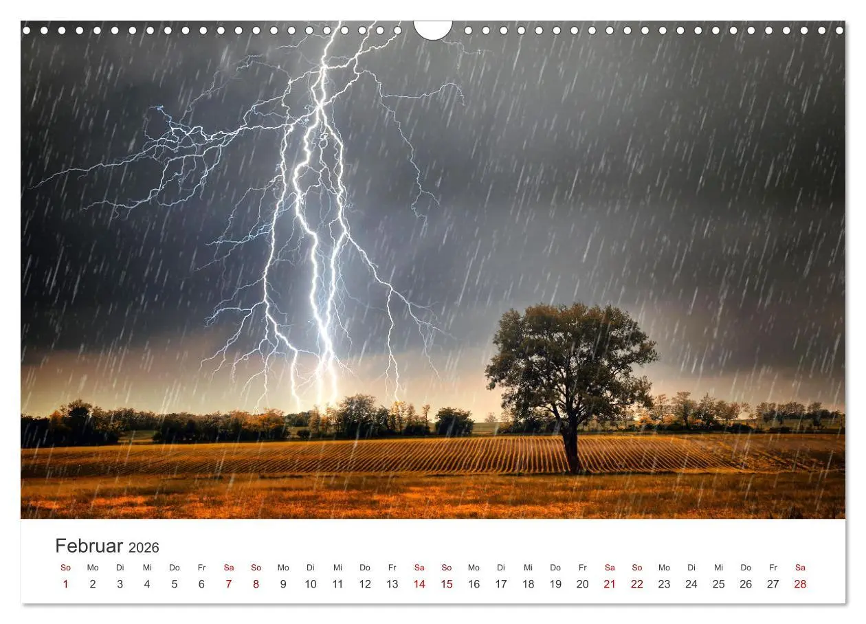Bild: 9783457552728 | Wetterphänomene - Einmalige Naturschauspiele. (Wandkalender 2026...