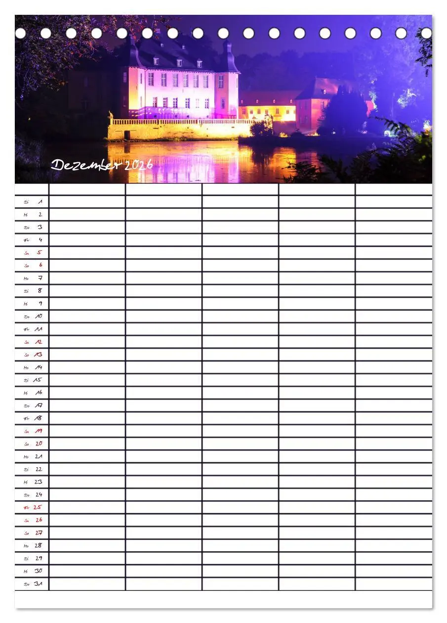 Bild: 9783516402728 | Rhein-Kreis Neuss - Der Familienkalender (Tischkalender 2026 DIN A5...