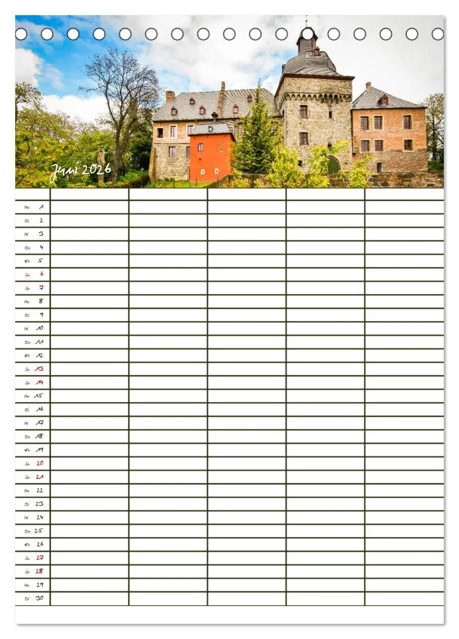 Bild: 9783516402728 | Rhein-Kreis Neuss - Der Familienkalender (Tischkalender 2026 DIN A5...