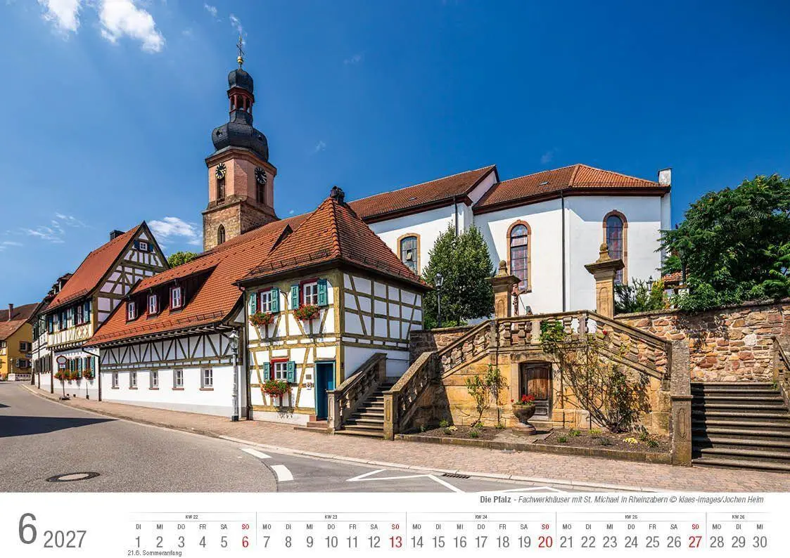 Bild: 9783965352728 | Die Pfalz 2027 Bildkalender A4 quer, spiralgebunden | Holger Klaes