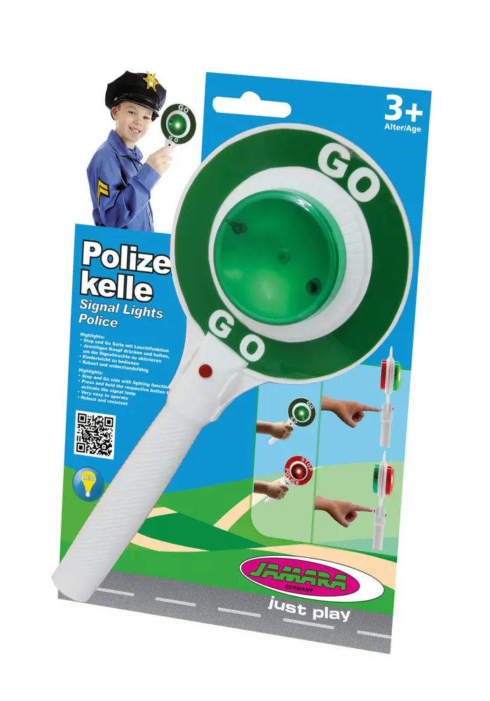 Bild: 4042774442828 | Polizeikelle mit Licht | 460308 | Deutsch | 2025 | Jamara