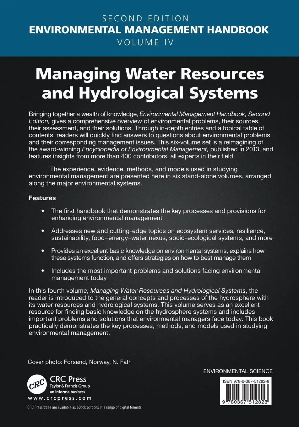 Rückseite: 9780367512828 | Managing Water Resources and Hydrological Systems | Fath (u. a.)