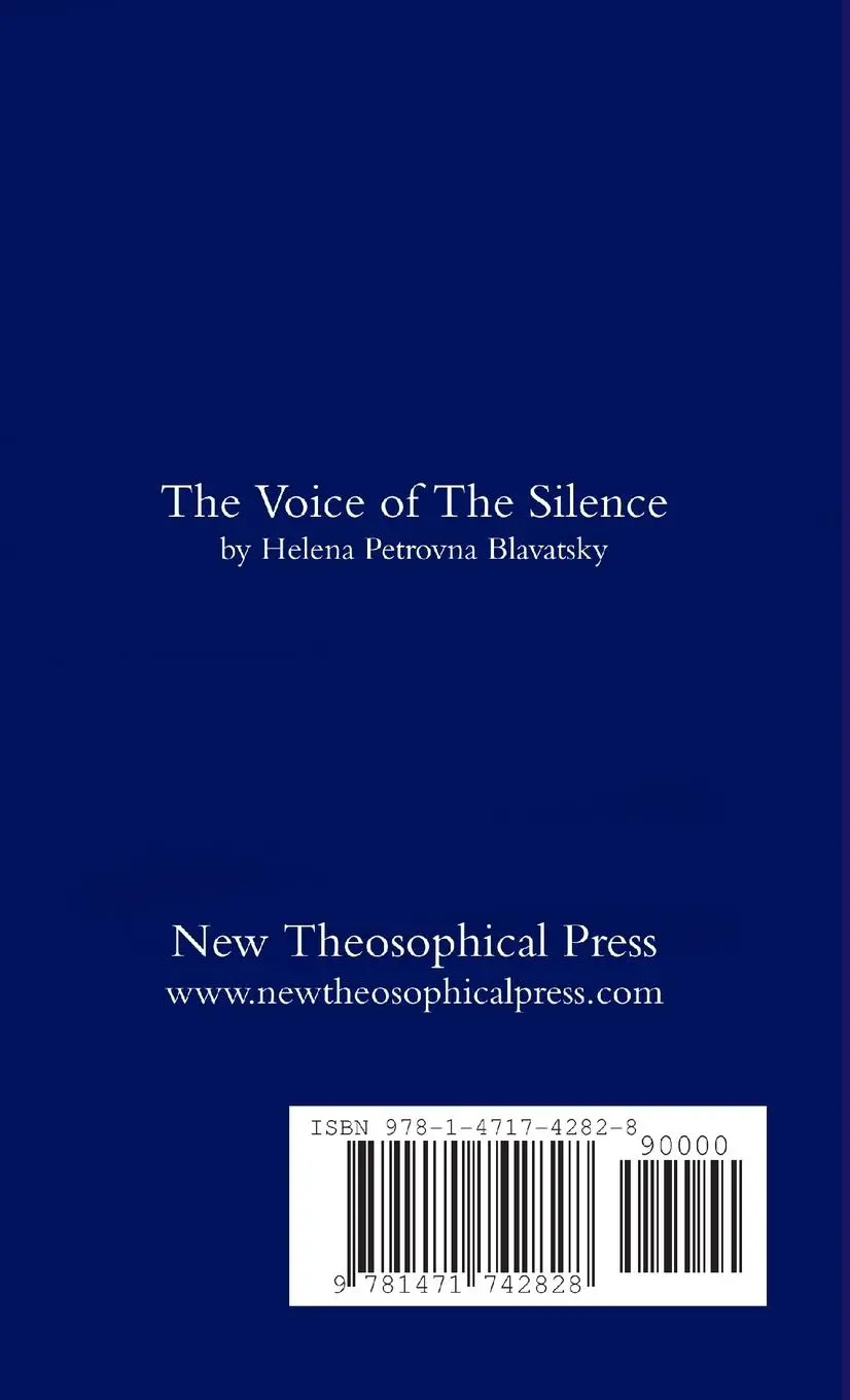 Rückseite: 9781471742828 | The Voice of the Silence | Helena Petrovna Blavatsky | Taschenbuch