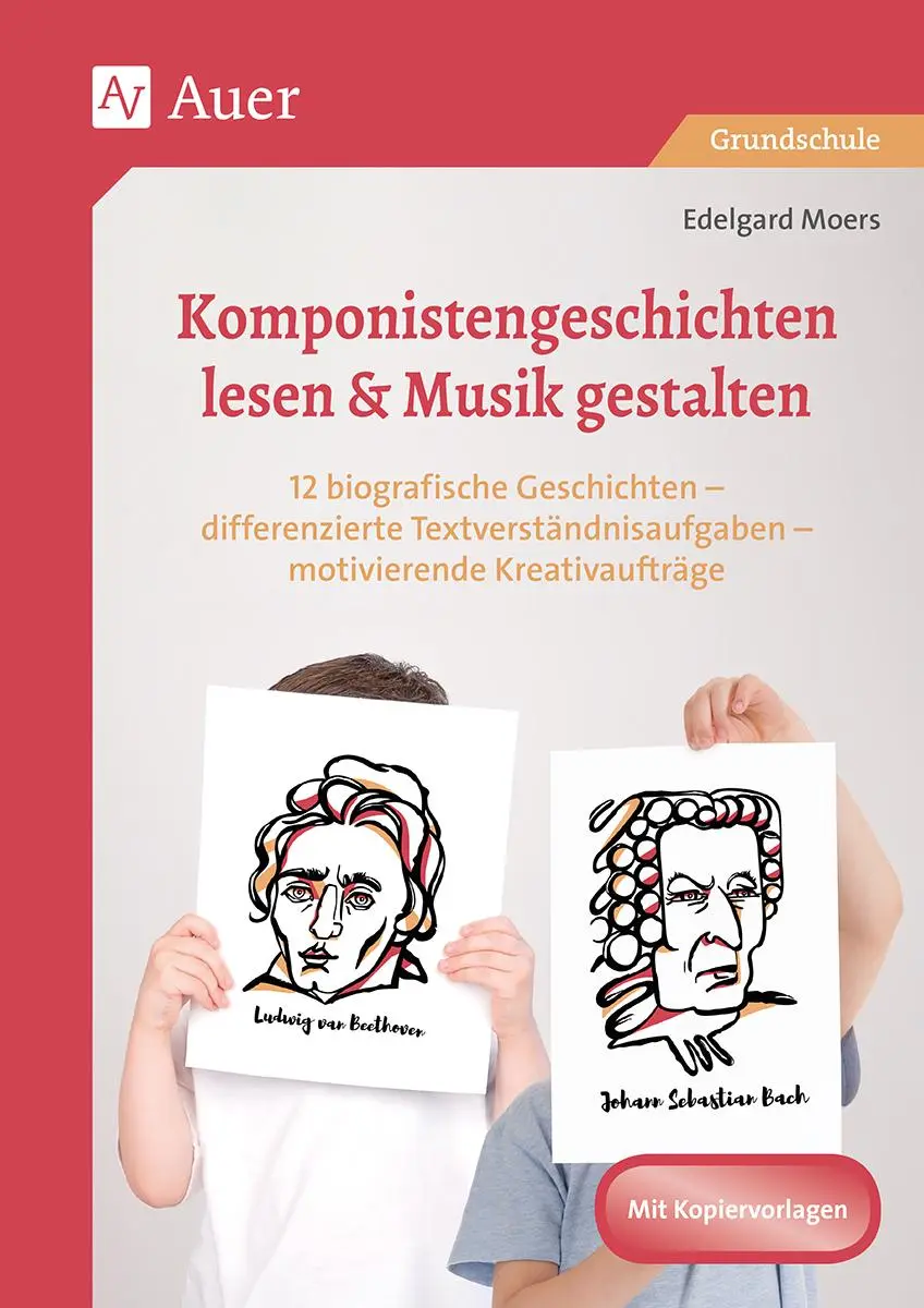 Cover: 9783403082828 | Komponistengeschichten lesen &amp; Musik gestalten | Edelgard Moers | 2021