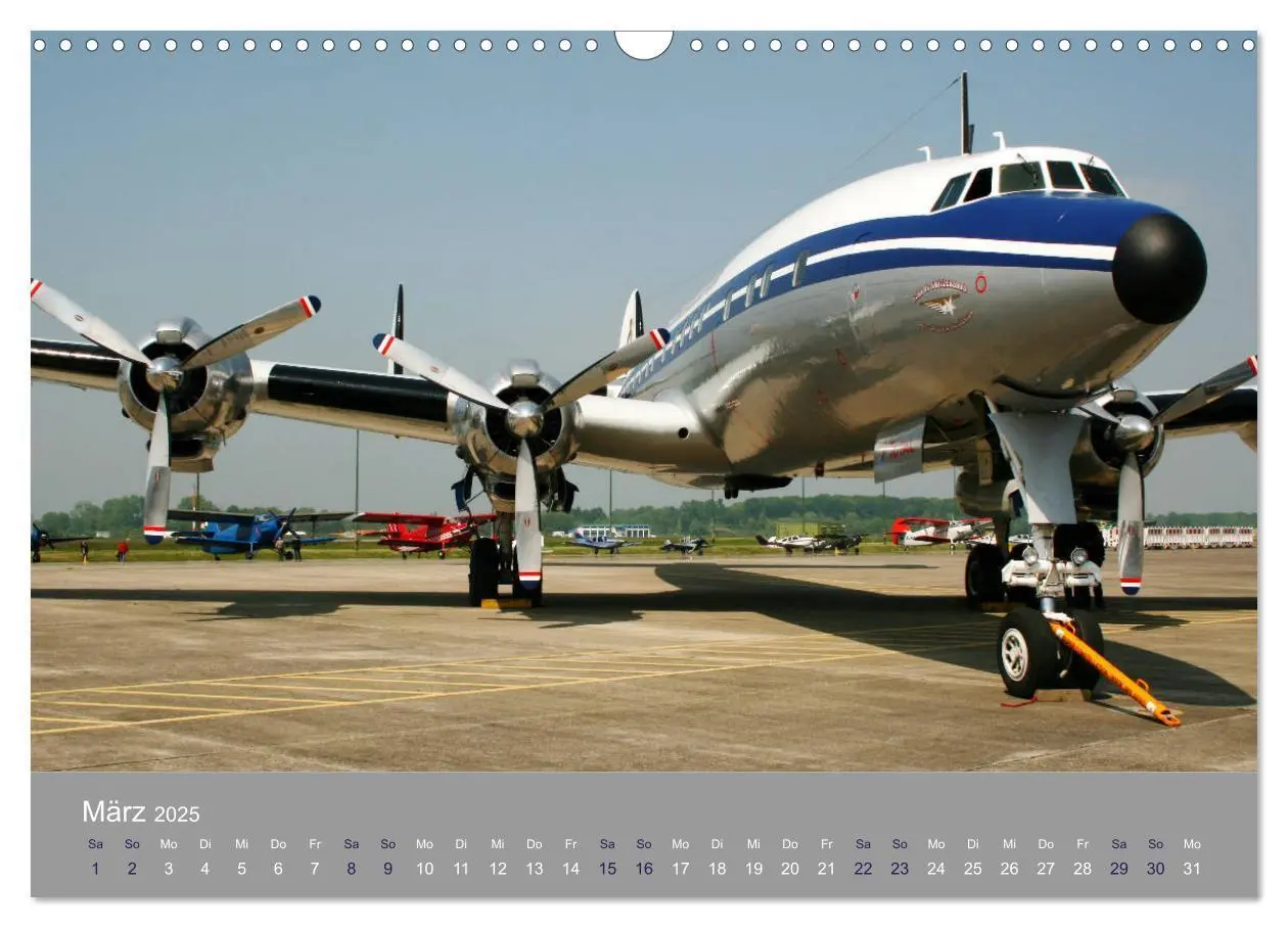 Bild: 9783435142828 | Lockheed Super Constellation - Legende der Lüfte (Wandkalender 2025...