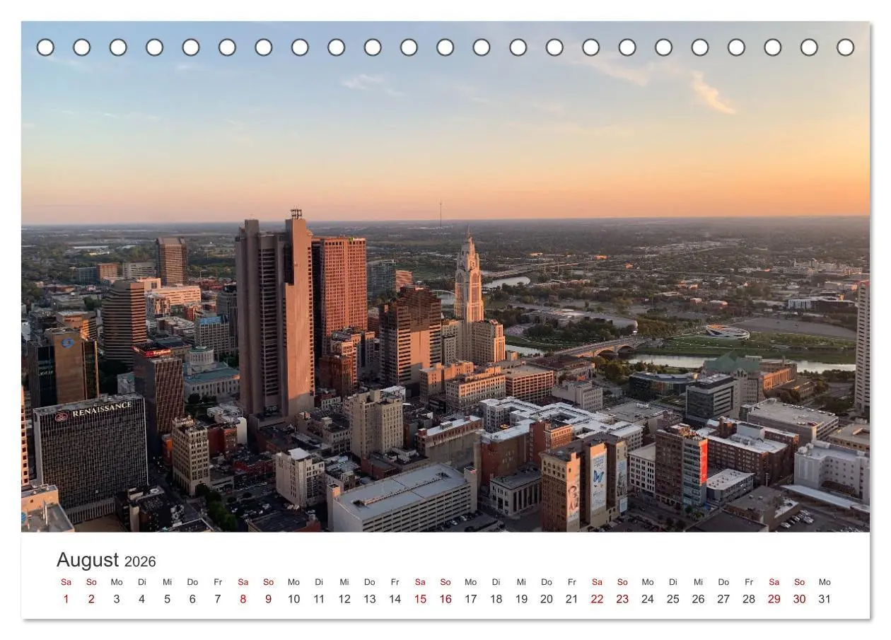 Bild: 9783457612828 | Ohio - Eine Reise durch den Buckeye State (Tischkalender 2026 DIN...
