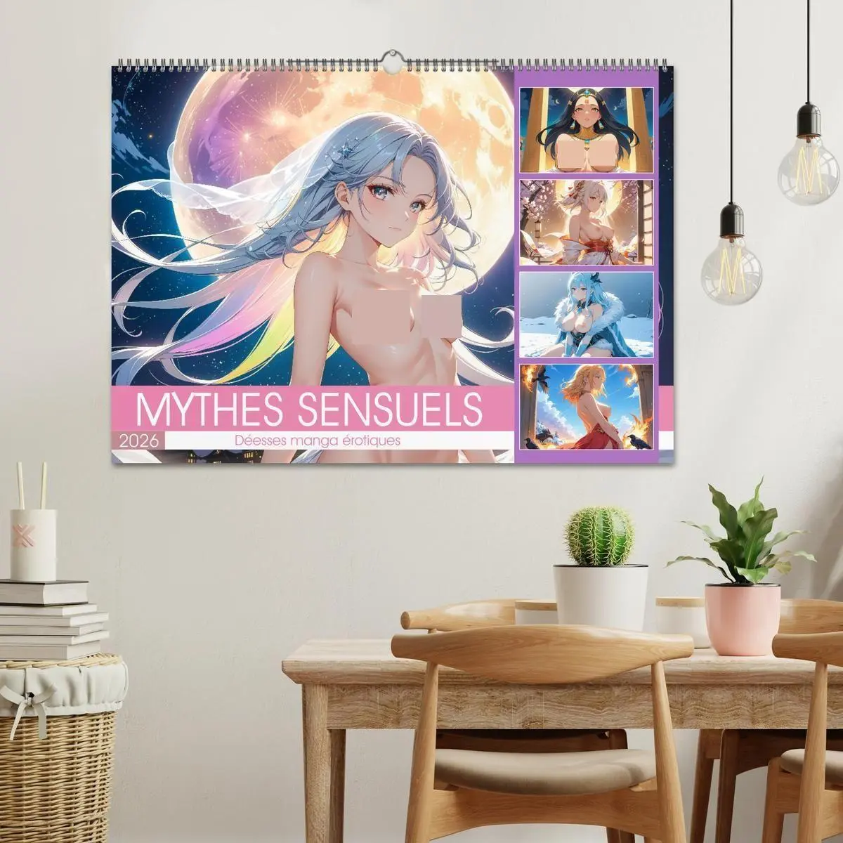 Bild: 9783516702828 | Mythes Sensuels - Déesses manga érotiques (Calendrier mural 2026...
