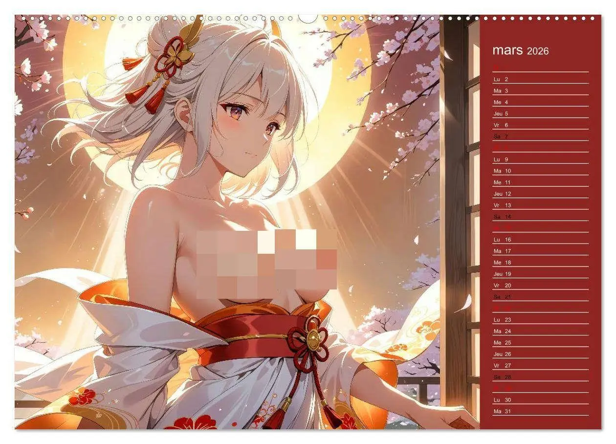 Bild: 9783516702828 | Mythes Sensuels - Déesses manga érotiques (Calendrier mural 2026...