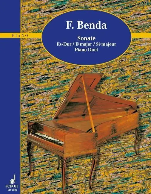 Cover: 9783795752828 | 6 Sonaten | Klavier (Cembalo)., Schott Piano Classics | Georg Benda