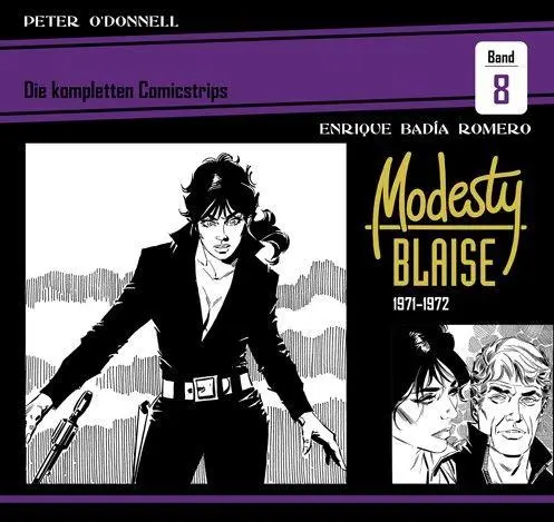 Cover: 9783946842828 | Modesty Blaise: Die kompletten Comicstrips / Band 8 1971 - 1972 | Buch