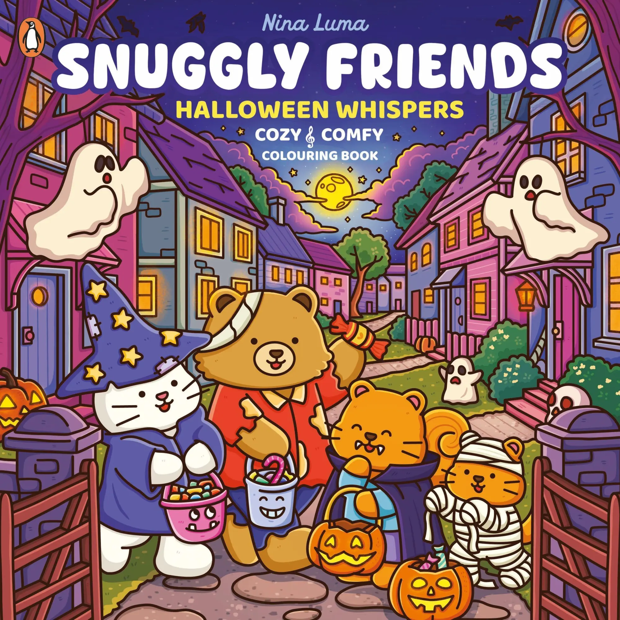 Cover: 9780241842928 | Snuggly Friends - Halloween Whispers | A Cozy &amp; Comfy Colouring book