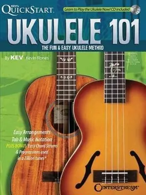 Cover: 9781574242928 | Ukulele 101: The Fun &amp; Easy Ukulele Method [With CD (Audio)] | Rones