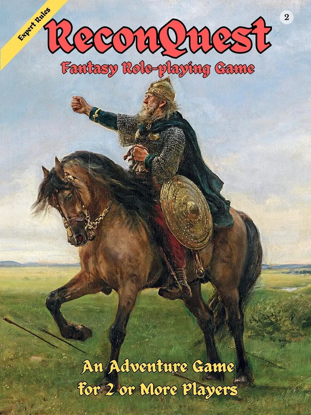 Cover: 9782959662928 | ReconQuest Fantasy Role-playing Game Expert Rules | Varg Vikernes