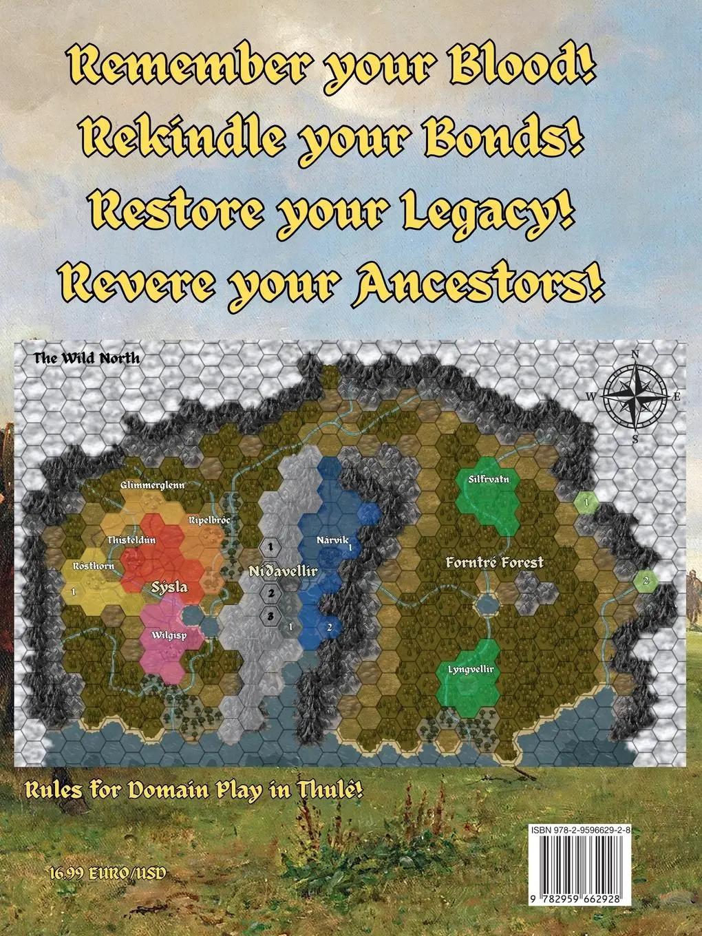 Rückseite: 9782959662928 | ReconQuest Fantasy Role-playing Game Expert Rules | Varg Vikernes