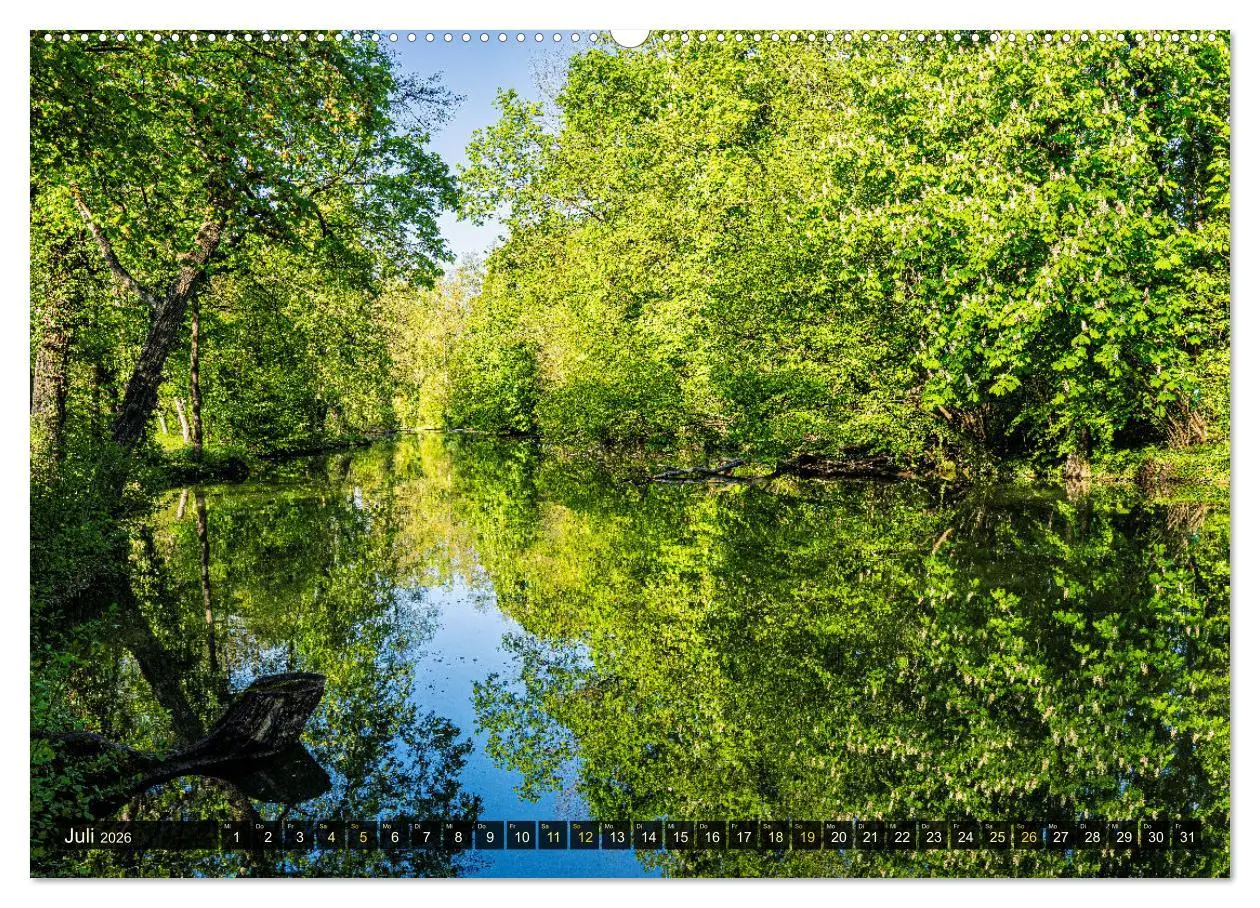 Bild: 9783457392928 | Magie gespiegelter Welten (Wandkalender 2026 DIN A2 quer), CALVENDO...