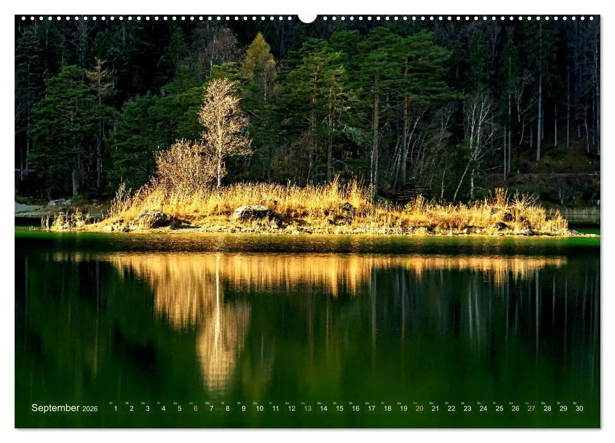 Bild: 9783457392928 | Magie gespiegelter Welten (Wandkalender 2026 DIN A2 quer), CALVENDO...