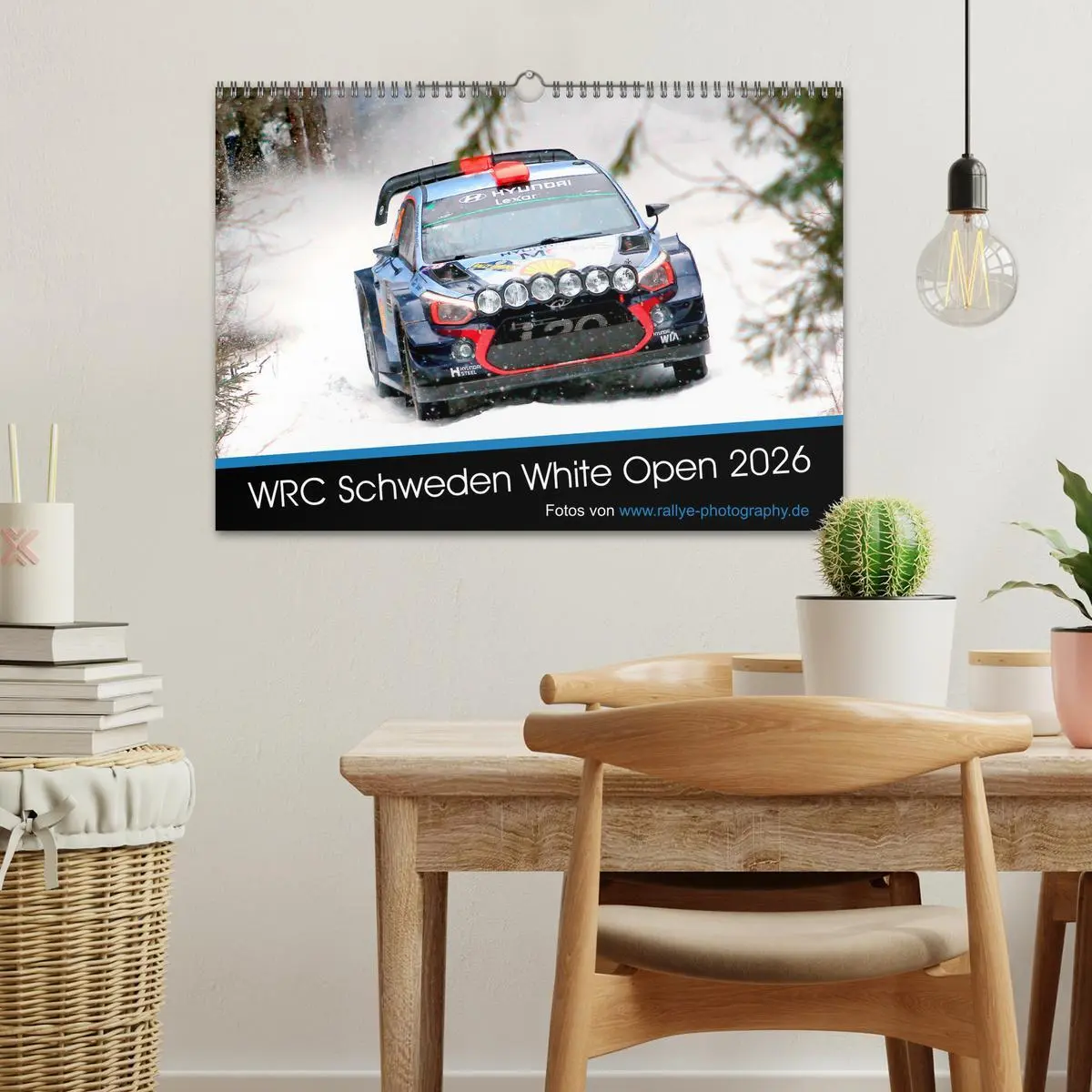Bild: 9783457842928 | WRC Schweden White Open 2026 (Wandkalender 2026 DIN A3 quer),...