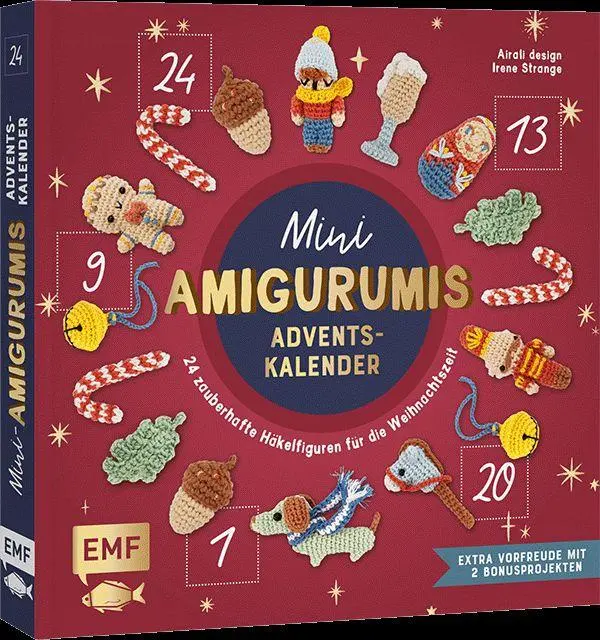 Cover: 9783745932928 | Mini-Amigurumis Adventskalender | Ilaria Caliri (u. a.) | Buch | 2026
