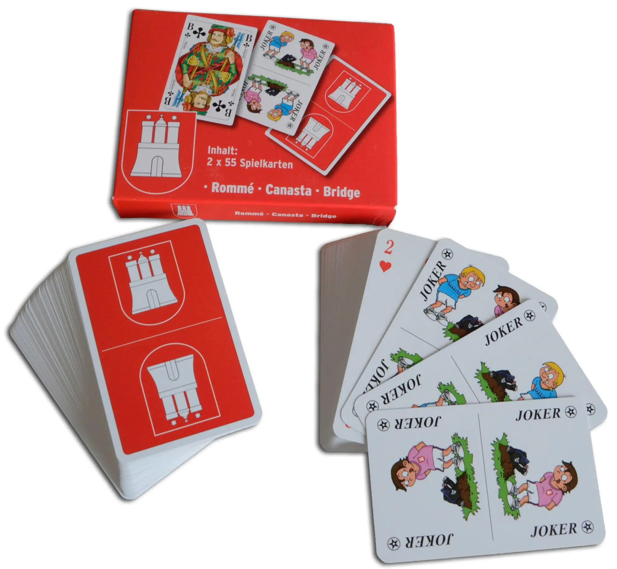 Cover: 4260029823028 | Hamburg Rommé | 30 Minuten, 2-6 Spieler | Spiel | HAMROM | Deutsch