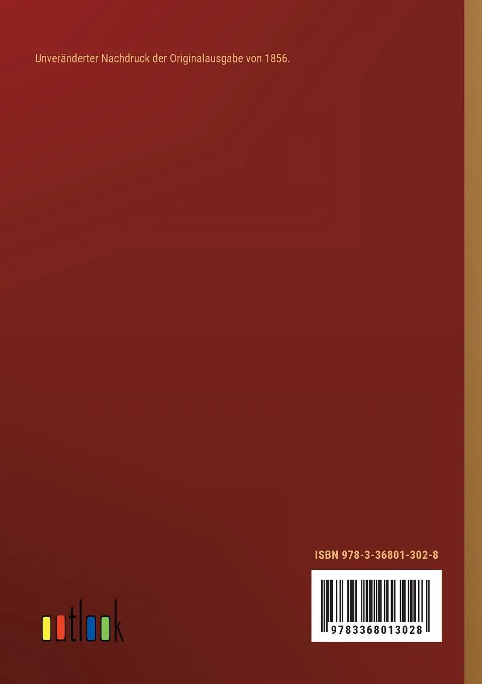 Rückseite: 9783368013028 | Gauss | W. Sartorius von Waltershausen | Taschenbuch | Paperback