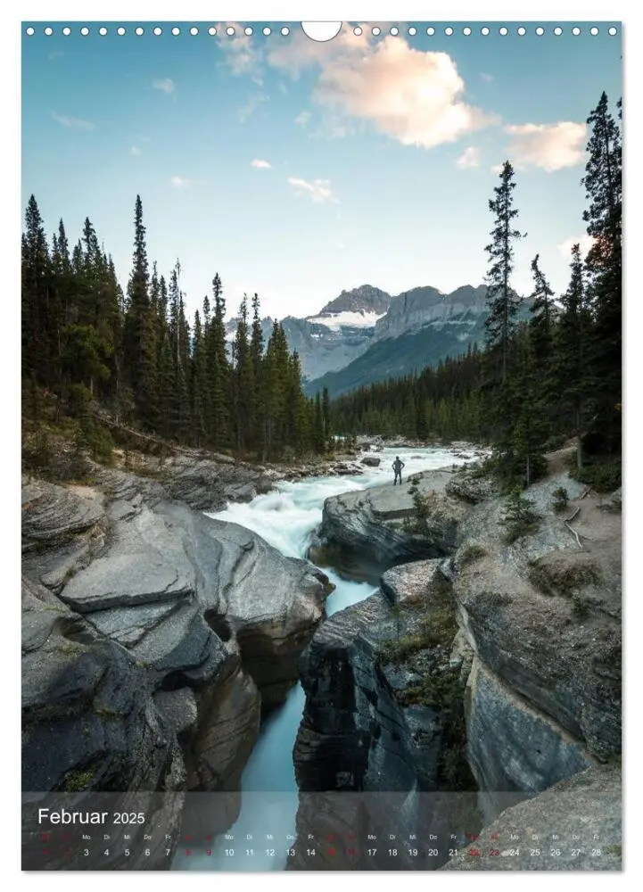 Bild: 9783435953028 | Die kanadischen Rockies (Wandkalender 2025 DIN A3 hoch), CALVENDO...