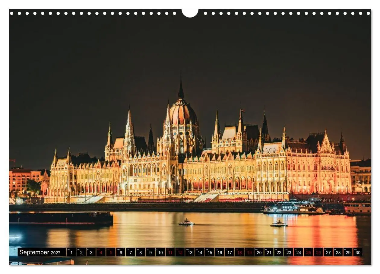 Bild: 9783516823028 | Glanzvolles Budapest (Wandkalender 2027 DIN A3 quer), CALVENDO...