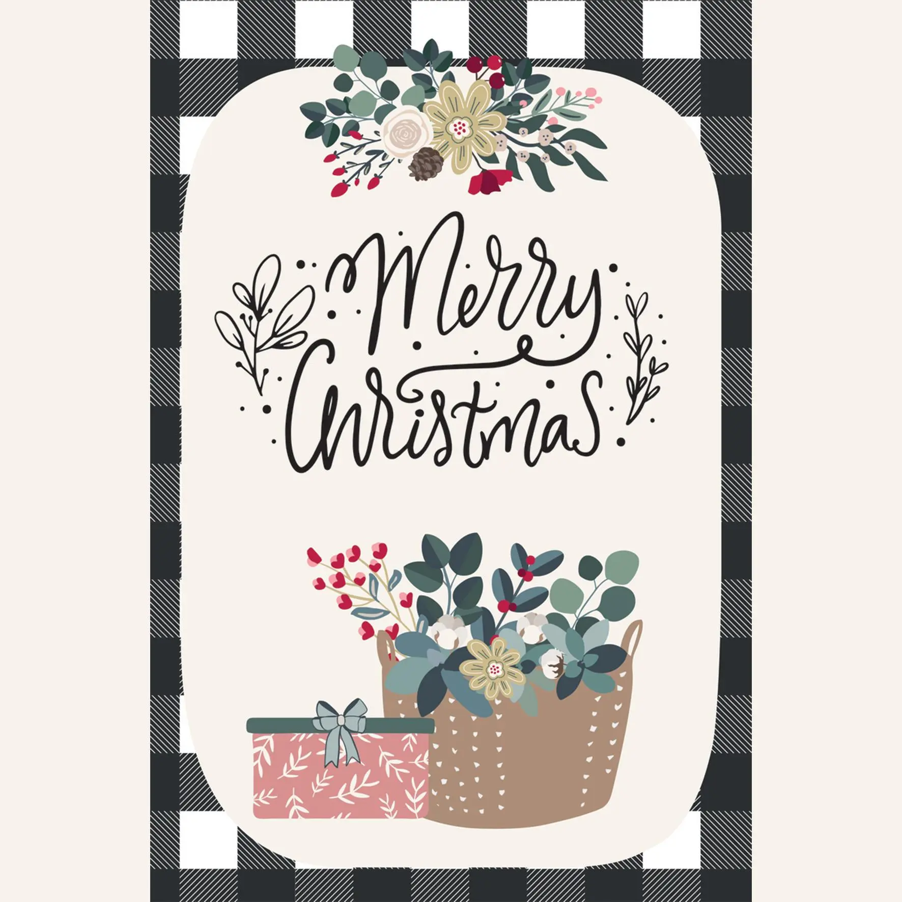 Bild: 9783735853028 | Verbastelbares Weihnachtsbuch: Floral Winter. Papierdesigns zum...