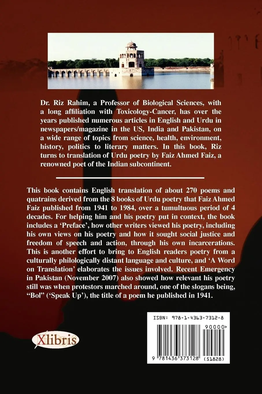 Rückseite: 9781436373128 | In English, Faiz Ahmed Faiz | Riz Rahim | Taschenbuch | Englisch
